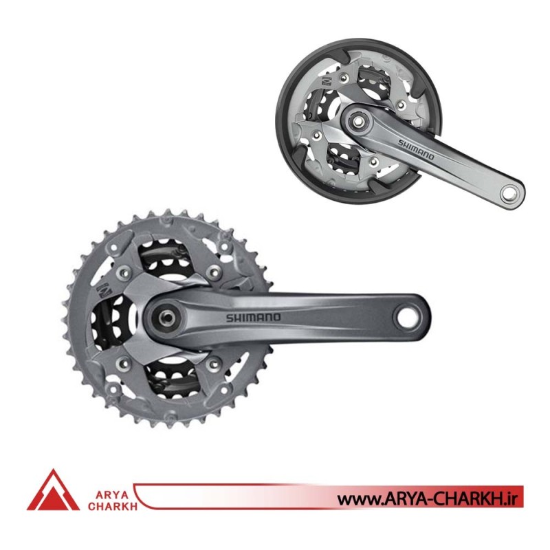 طبق قامه دوچرخه شیمانو مدل Shimano FC-M4000 9SP-CTALINK175M 40X30X22