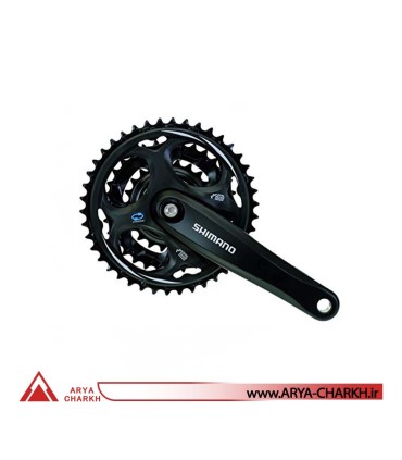 طبق قامه دوچرخه شیمانو مدل Shimano FC-M311-L 175M 42X32X22T BLACK