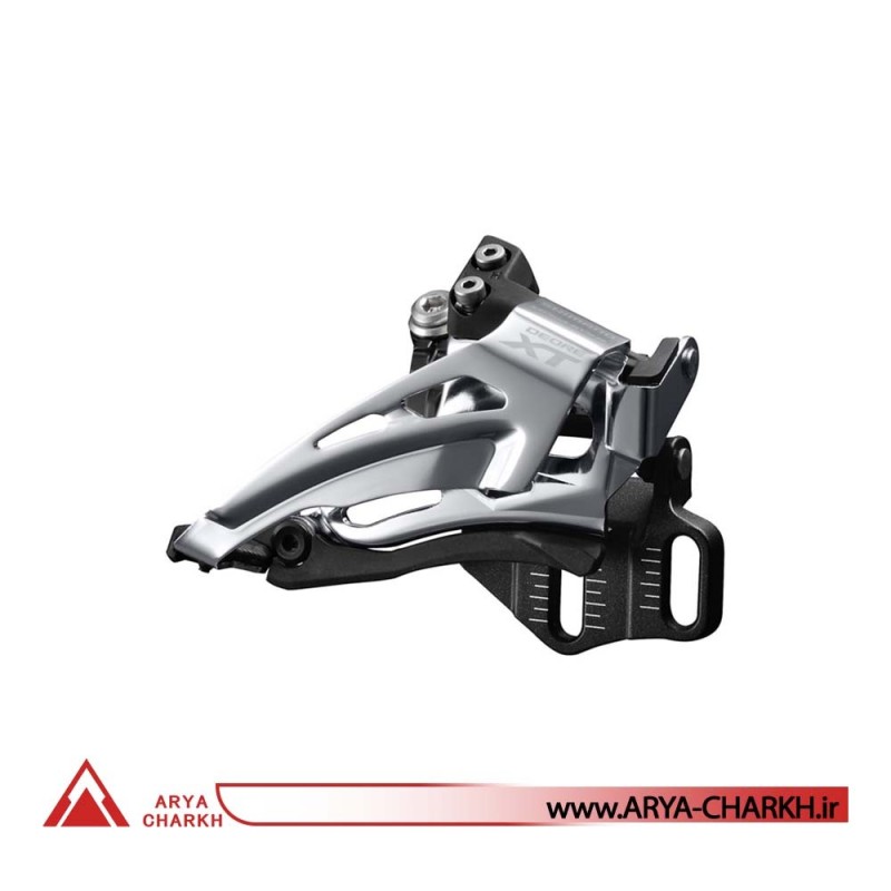 طبق عوض کن دوچرخه شیمانو مدل Shimano FD-M8025-E, DEORE XT, FOR 2X11