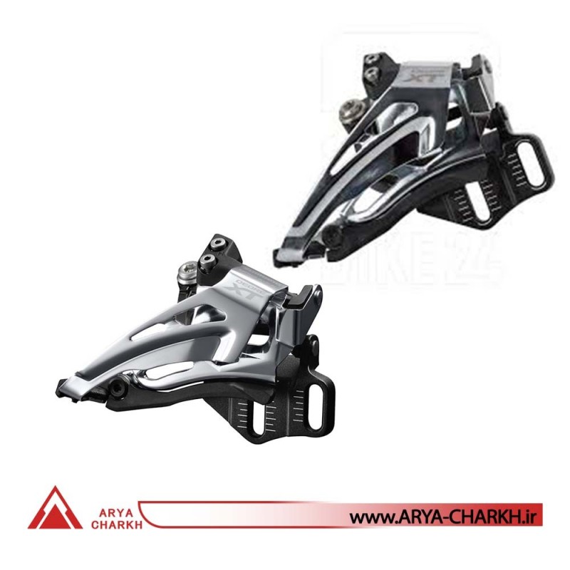 طبق عوض کن دوچرخه شیمانو مدل Shimano FD-M8025-E, DEORE XT, FOR 2X11