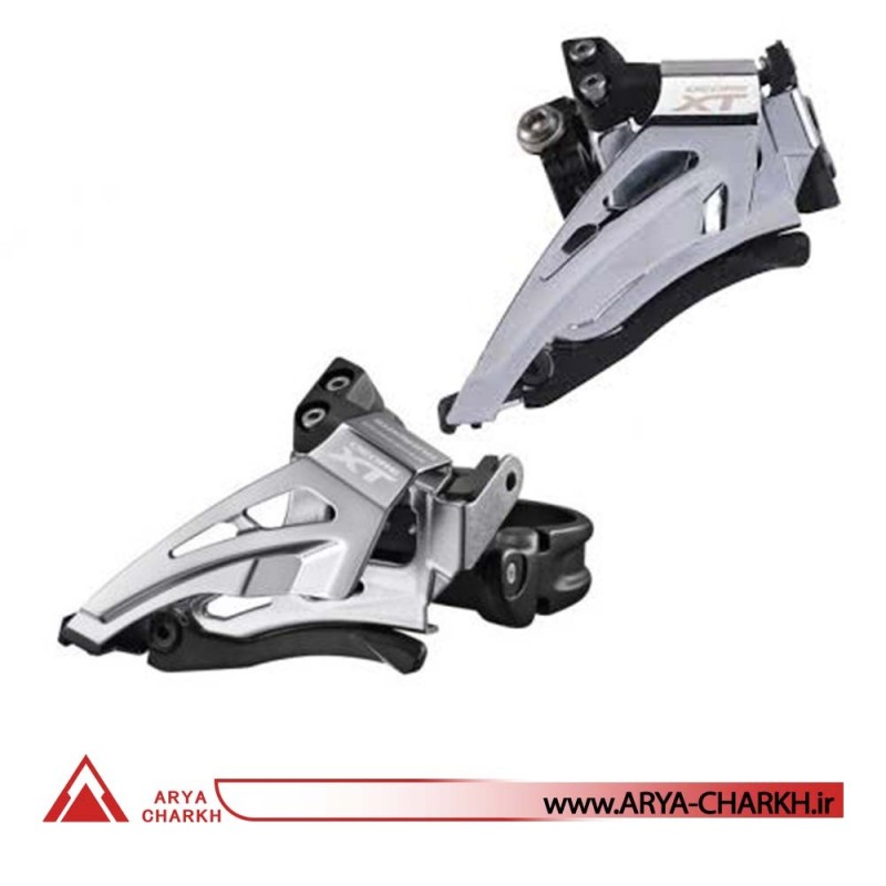 طبق عوض کن دوچرخه شیمانو مدل Shimano FD-M8025-L, XT, FOR 2X11TOP-SWING 34.9M