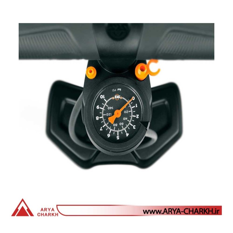 تلمبه زمینی دوچرخه برند اس کی اس مدل AIRWORX 10.0 ANTHRACITE