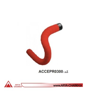 نوار فرمان قرمز سيليکوني دوچرخه برند پرو ACCEPR0300