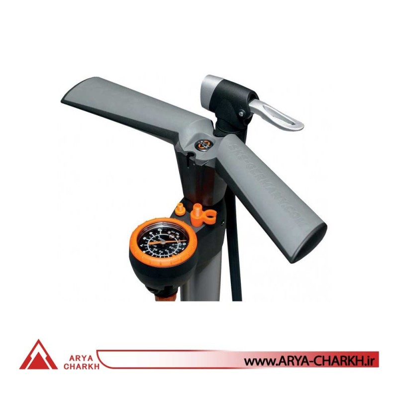 تلمبه زمینی دوچرخه برند اس کی اس مدل AIRWORX 10.0 SILVER