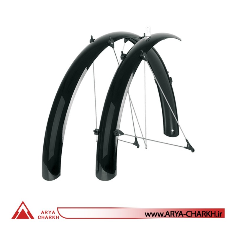 گلگیرجلو و عقب دوچرخه برند اس کی اس مدل SKS Bluemels Set 28" Trekking B45 black