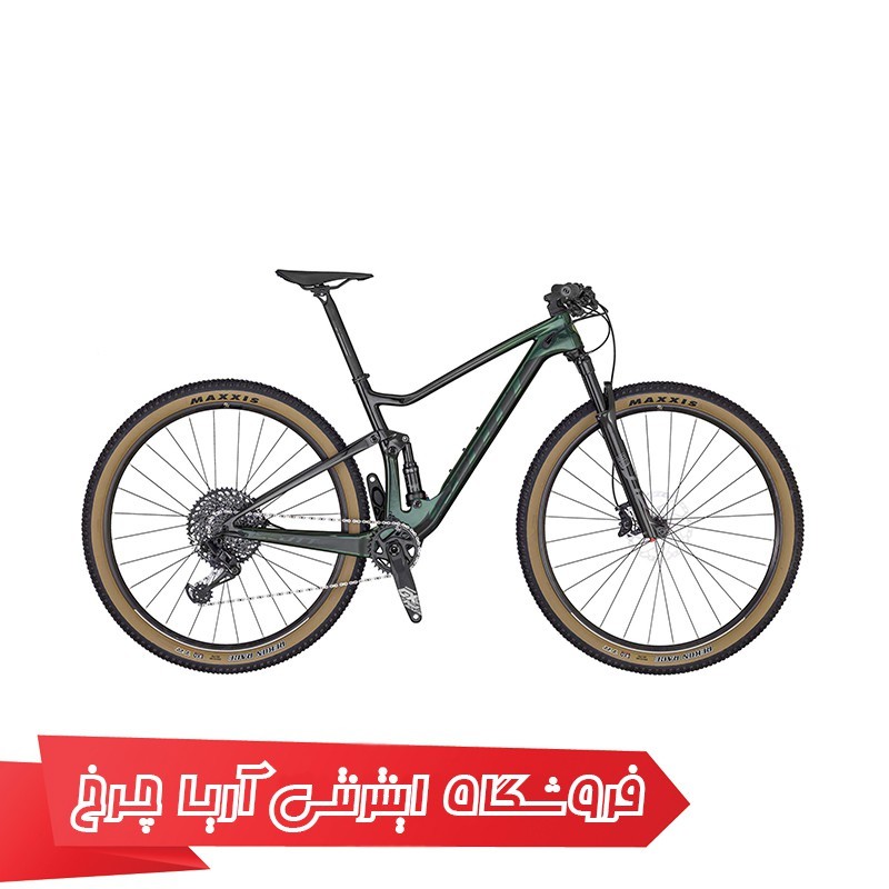 دوچرخه دوکمک کوهستان اسکات سایز 29  مدل SCOTT SPARK RC 900 TEAM GREEN BIKE