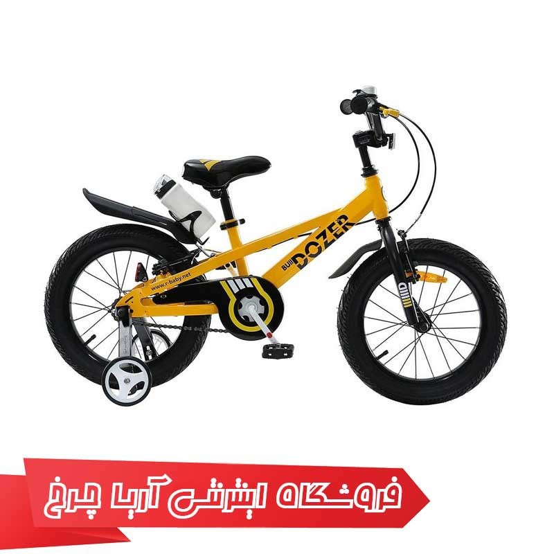 دوچرخه-بچه-گانه-قناری-سایز-16-مدل-CANARY-Bulldozer