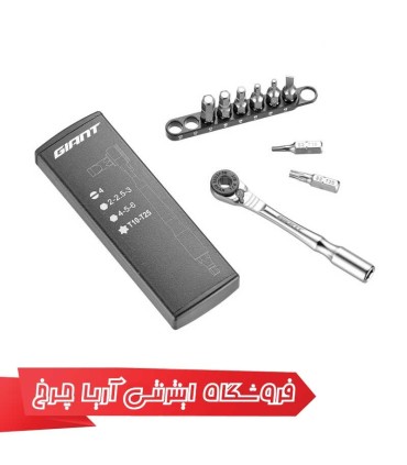 جعبه ابزار جغجغه‌ای جاینت TOOL GIANT RATCHET MULTI