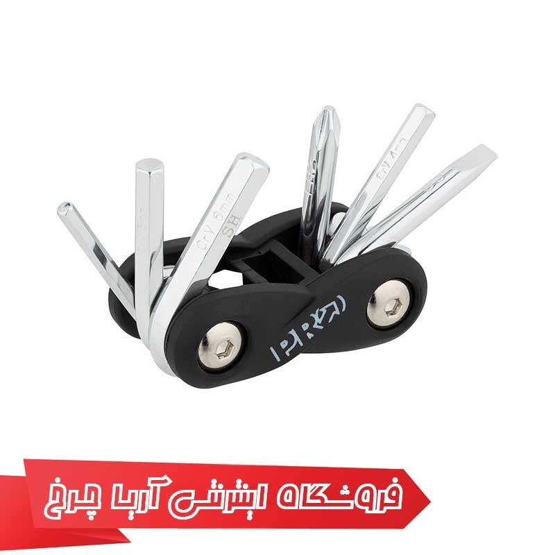 دسته آچار دوچرخه 6 کاره پرو مدل PRO TOOLPRO 320