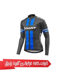 لباس دوچرخه‌سواری جاینت آستین بلند مدل Giant Race Day Standard LS  Jersey