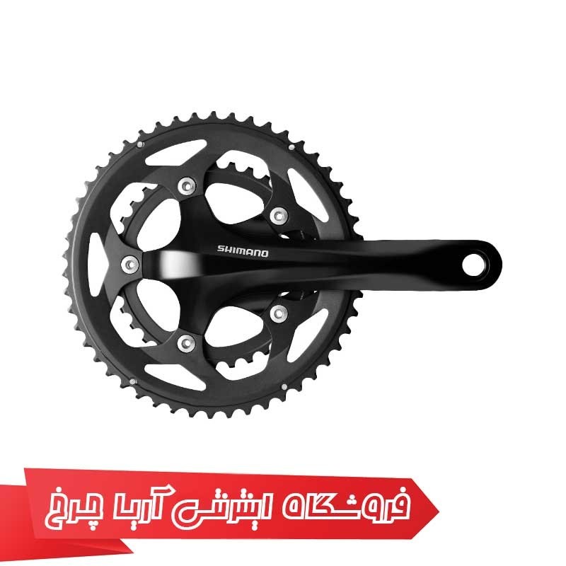 طبق قامه دوچرخه شیمانو مدل Shimano FC-4600 TIAGRA 172.5M 10-SP 52X39T
