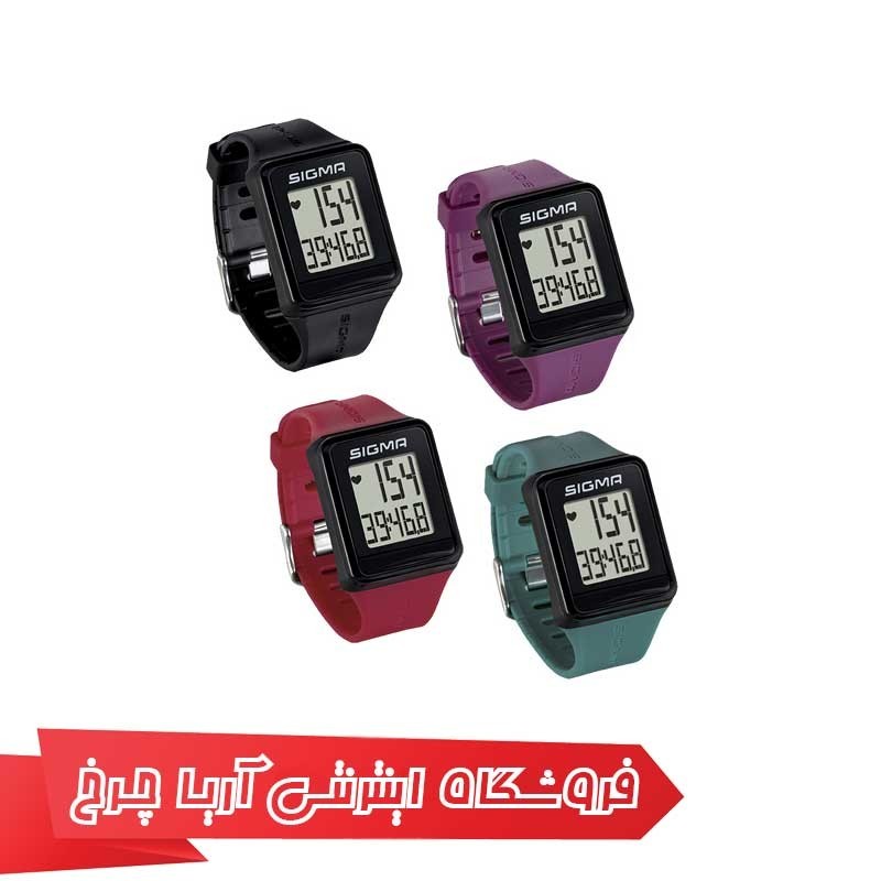 ساعت مچي ضربان سنج سیگما مدل Sigma ID.GO ROUGE