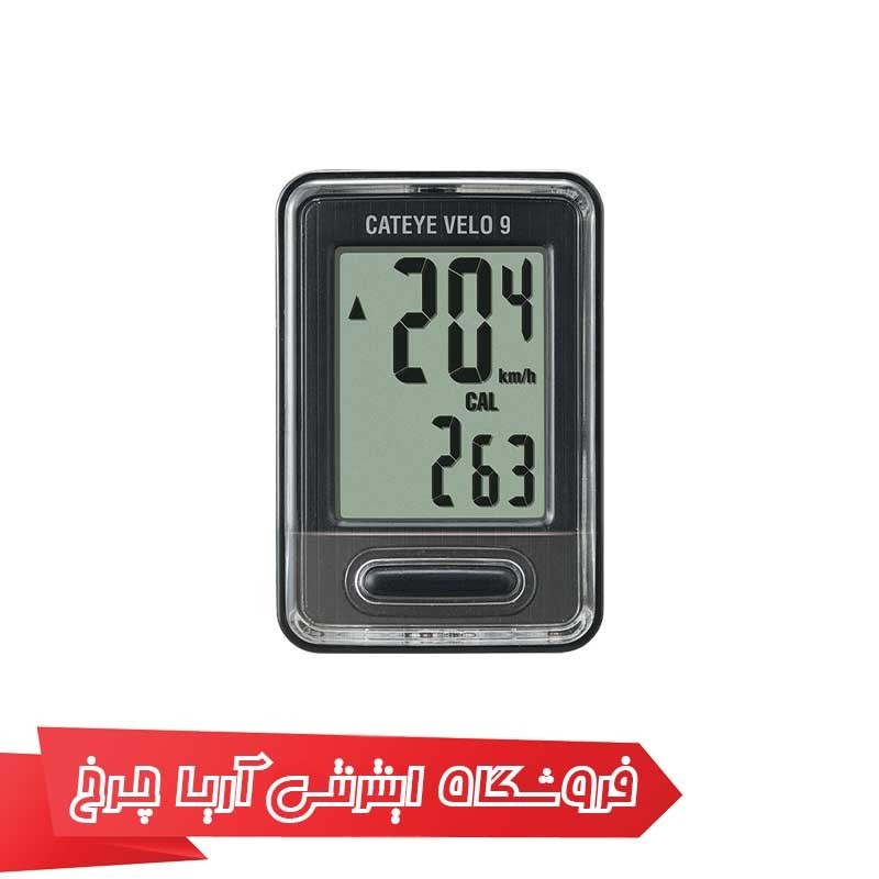 کامپیوتر دوچرخه سیمی کتآی مدل Cat Eye Velo 9 wired