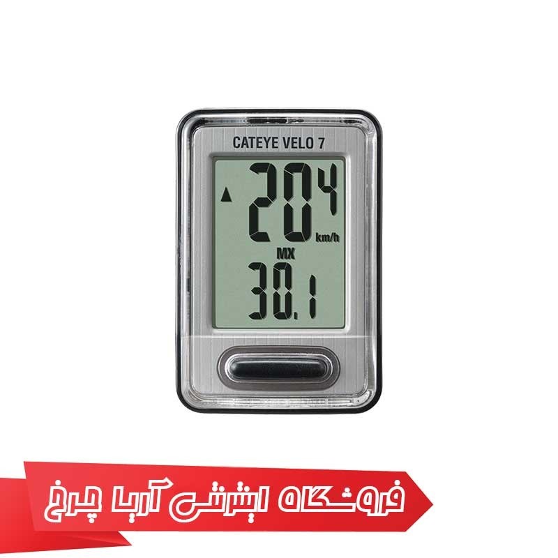 کامپیوتر دوچرخه سیمی کتآی مدل Cat Eye Velo 7 wired