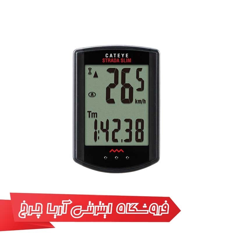 کامپیوتر دوچرخه بیسیم کتآی مدل Cat Eye strada wireless slim