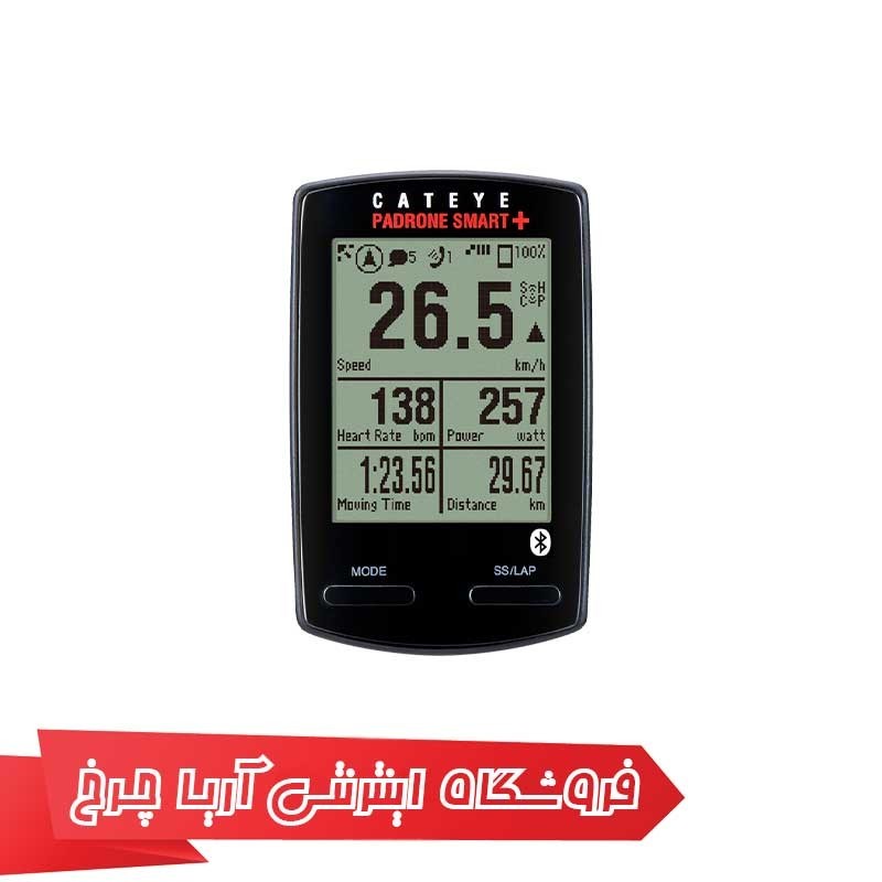 کامپیوتر دوچرخه بیسیم هوشمند کتآی مدل +Cat Eye padrone smart