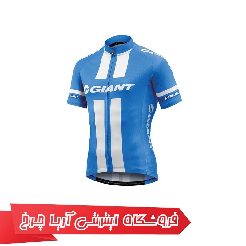 تیشرت دوچرخهسواری جاینت آستین کوتاه مدل Giant standard race day
