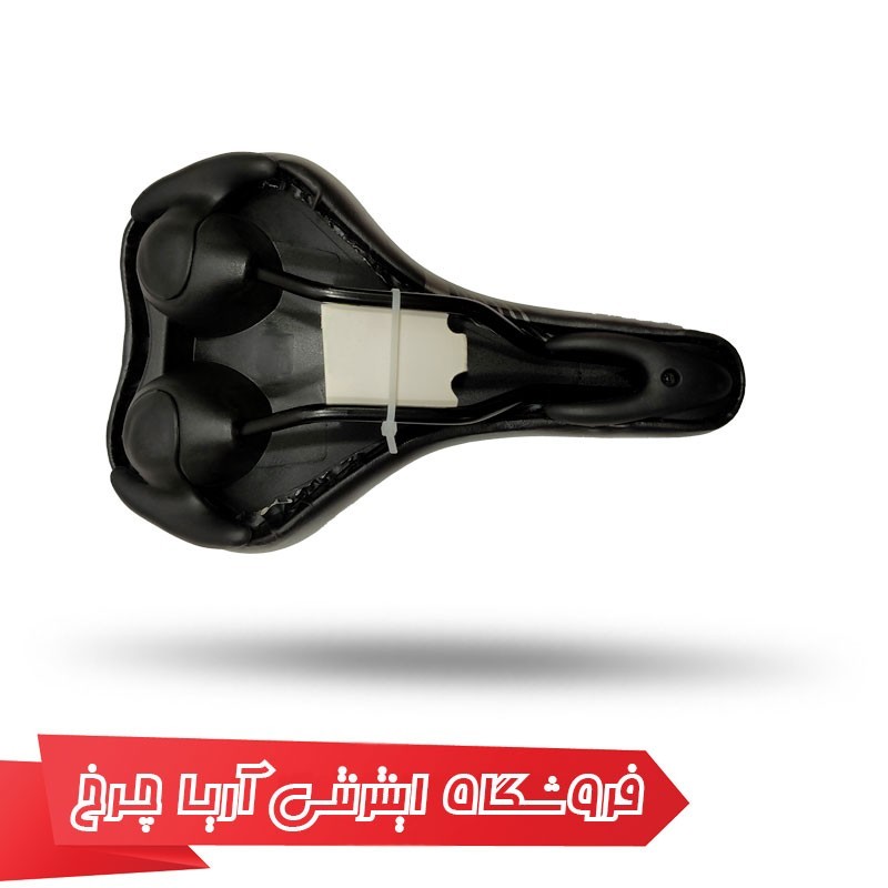 مشخصات، خرید و قیمت زين وايب پهن ژل مشكي خط اريب VIBE 680v19