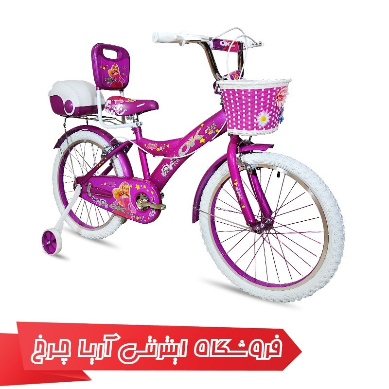 مشخصات، خرید و قیمت دوچرخه دخترانه  اوکی سایز 20 مدل OK HR950