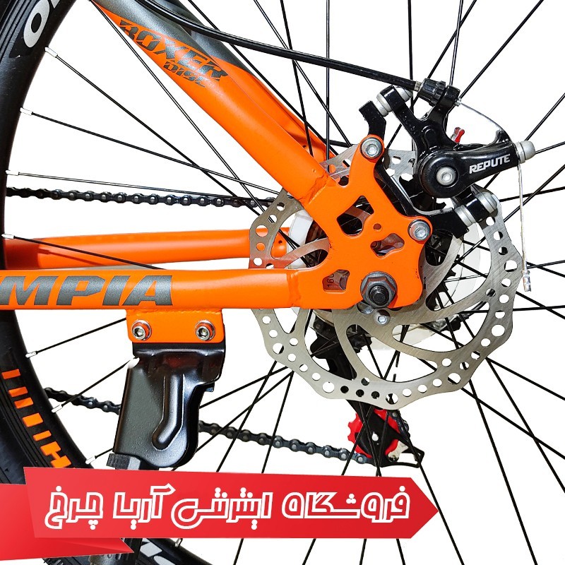 مشخصات، خرید و قیمت دوچرخه المپیا سایز 26 مدل بوکسر 2 دیسک| Olympia Boxer 2Disc 26