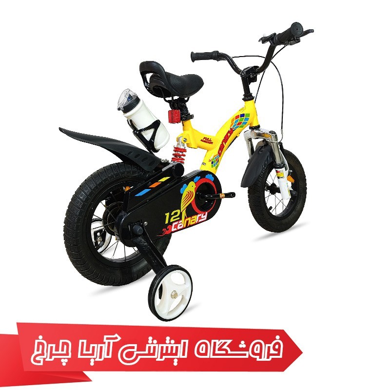 مشخصات و خرید و قیمت دوچرخه-بچه-گانه-قناری-12-مدل-فلاینگ-بیر-Canary-Flying-Bear-12