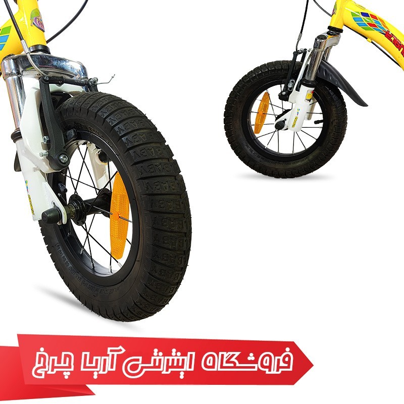 مشخصات و خرید و قیمت دوچرخه-بچه-گانه-قناری-12-مدل-فلاینگ-بیر-Canary-Flying-Bear-12
