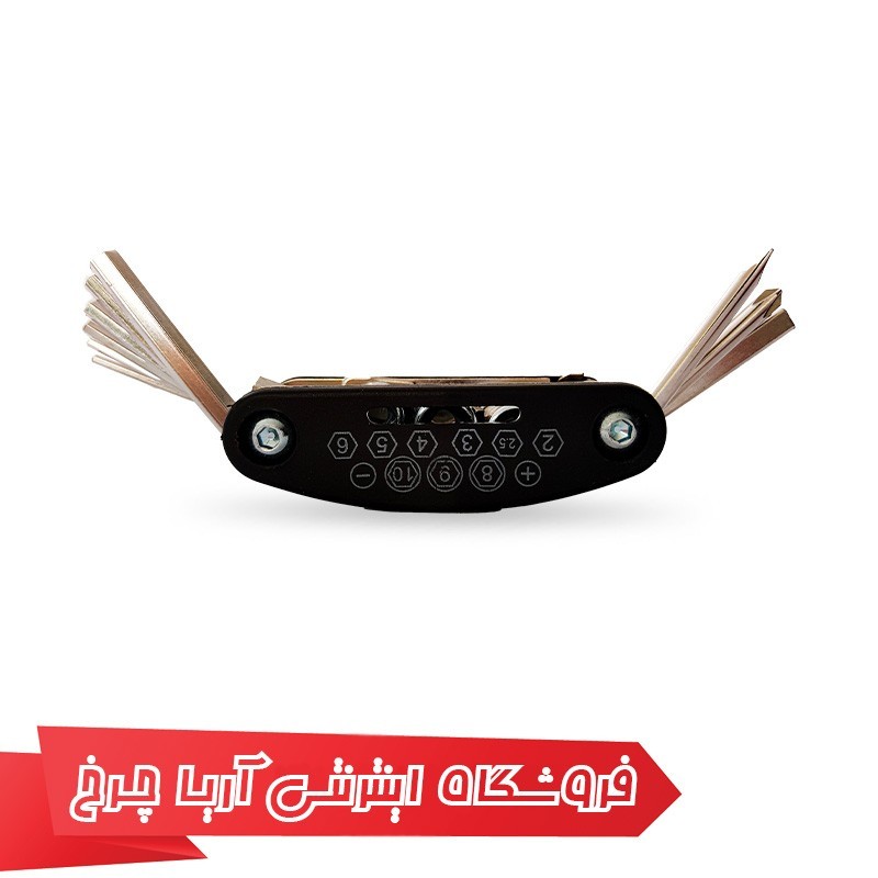 خرید و قیمت دسته آچار دوچرخه 16 کاره Touch