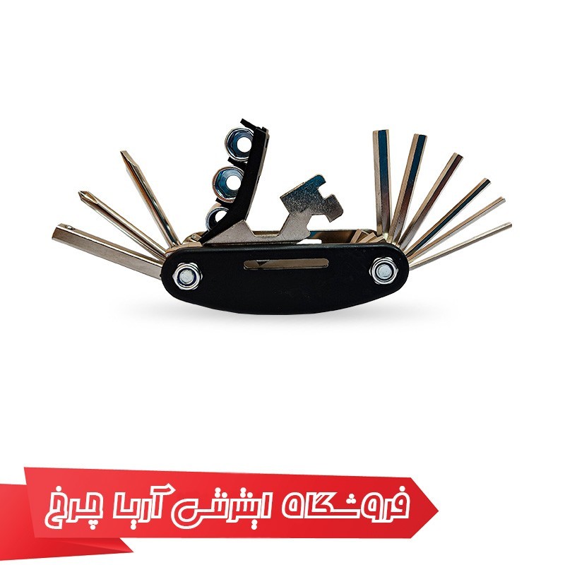 خرید و قیمت دسته آچار دوچرخه 16 کاره Touch