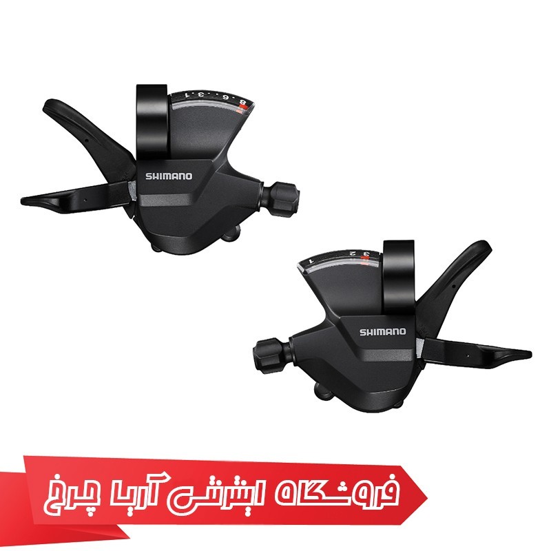 خرید و قیمت دسته دنده دوچرخه شیمانو مدل Shimano sl-m315 3×8 sp