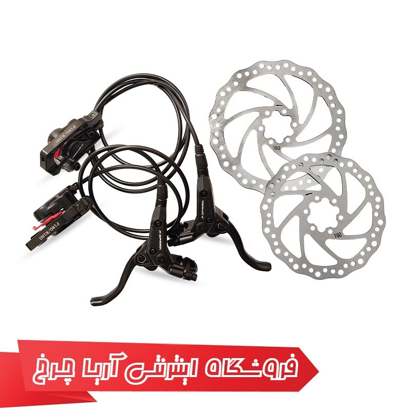 خرید و قیمت ست ترمز هیدرولیک دوچرخه اوکی مدل OK HD-M520