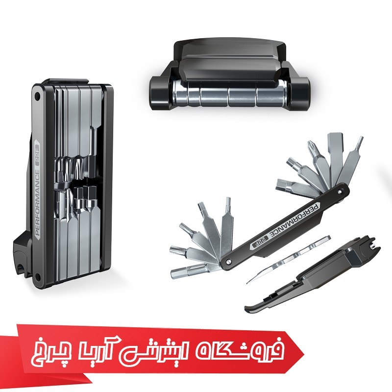 خرید و قیمت دسته آچار دوچرخه 22 کاره پرو مدل Pro minitool performance 22F