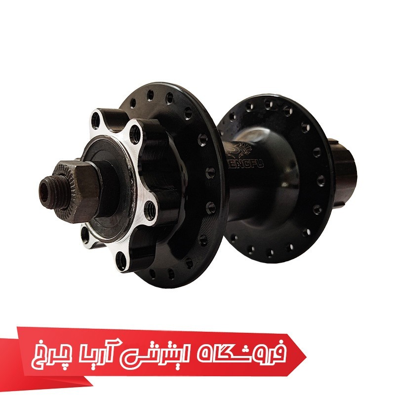 خرید و قیمت توپی بلبرینگی چرخ عقب و جلو اوکی مدل OK sf-b12, 36h, 8/12sp