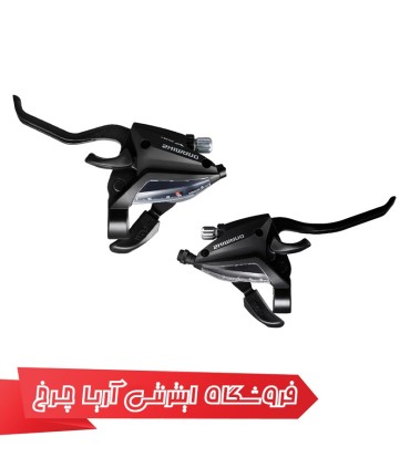 خرید و قیمت دسته دنده دوچرخه شیمانو 24 سرعته مدل Shimano EF500, 3×8 sp