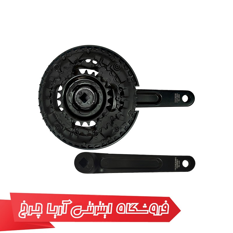 خرید و قیمت طبق قامه دوچرخه شیمانو مدل Shimano Fc-Mt101, 9sp, 22-32-44T