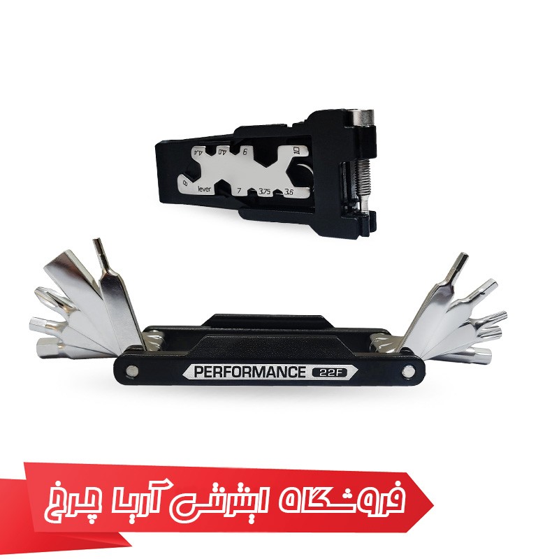 بررسی و خرید دسته آچار دوچرخه 22 کاره پرو مدل Pro minitool performance 22F