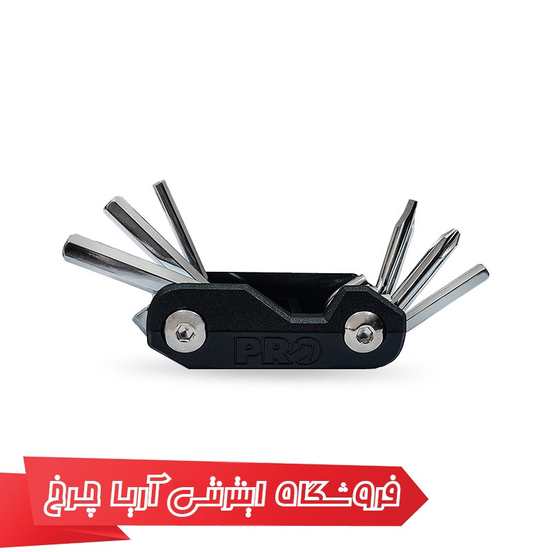 خرید و قیمت دسته آچار دوچرخه 6 کاره مینی پرو مدل Pro 6 function minitool
