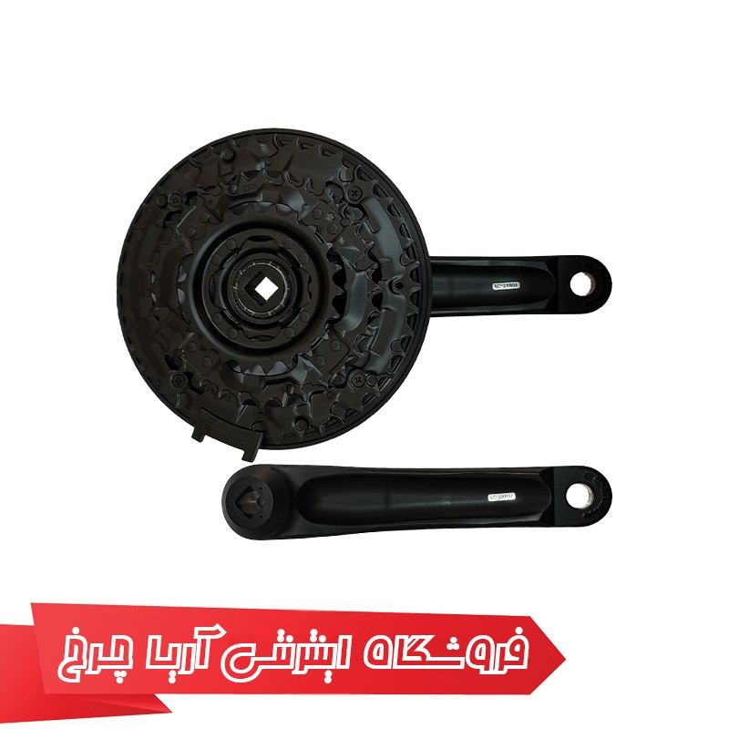 طبق قامه دوچرخه شیمانو مدل Shimano TOURNEY,TX FC-TX801 170M 48X38X28