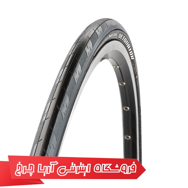 خرید و قیمت لاستیک دوچرخه مکسس سایز 700X23 مدل Maxxis Road Detonator M203