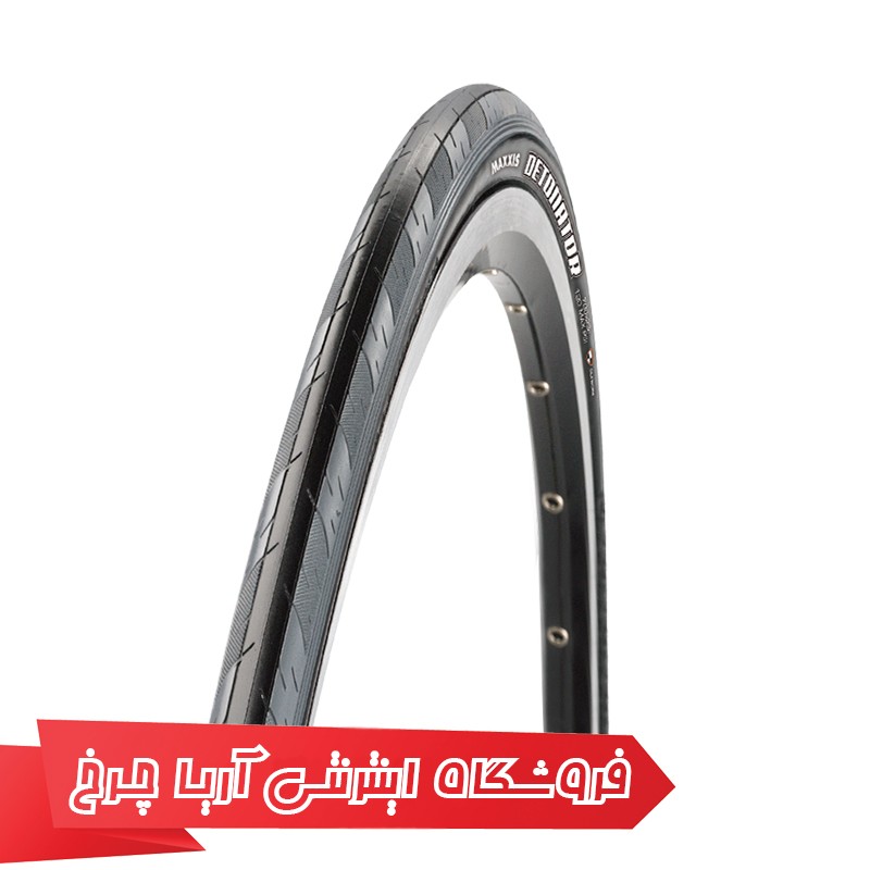 خرید و قیمت لاستیک دوچرخه مکسس سایز 700X25 مدل Maxxis Road Detonator M203