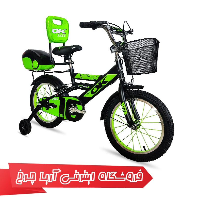 قیمت دوچرخه کودک برند اوکی سایز 16 مدل OK - Hr140