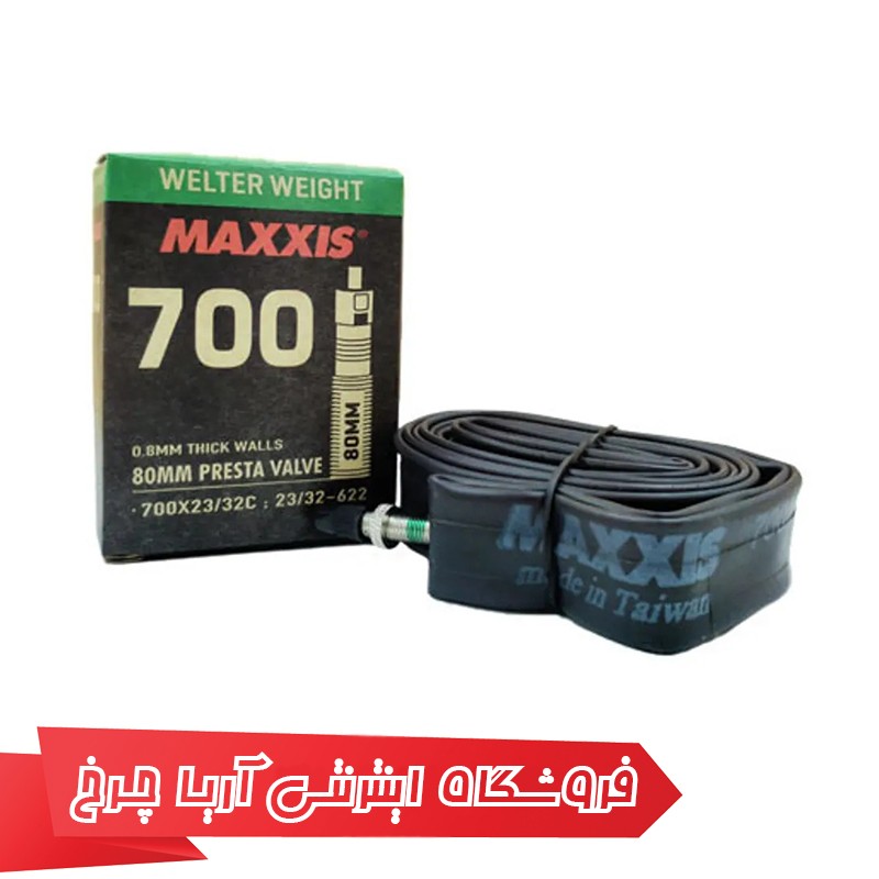 خرید و قیمت تیوپ دوچرخه برند مکسس مدل Maxxis 700C×23/32
