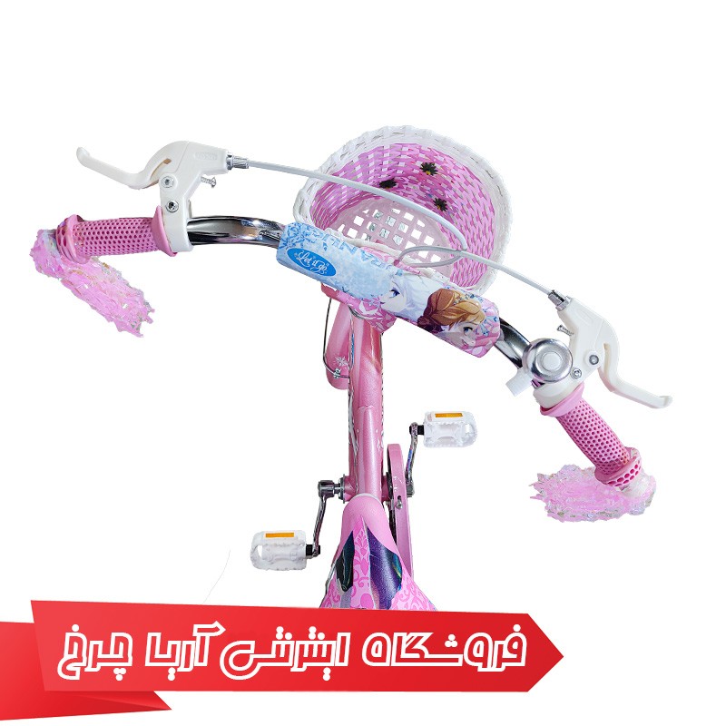 خرید دوچرخه دخترانه صورتی سایز 12 برند المپیا مدل Shr12101-12213