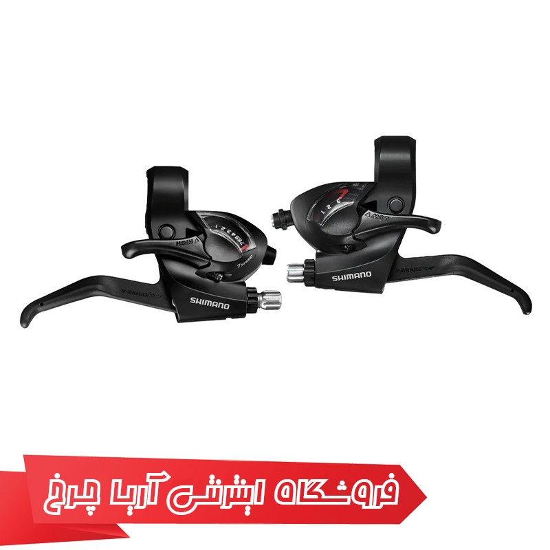 مشخصات و قیمت ست دسته دنده کتی شیمانو 21 سرعته مدل Shimano ST-EF41