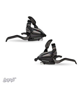 مشخصات وقیمت دسته دنده دوچرخه شیمانو 21 سرعته مدل Shimano EF500 - 3×7 sp