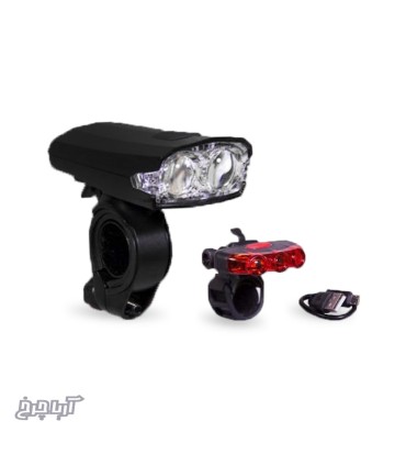 خرید و قیمت ست چراغ جلو و عقب شارژی دوچرخه اوکی (OK) مدل 1000628