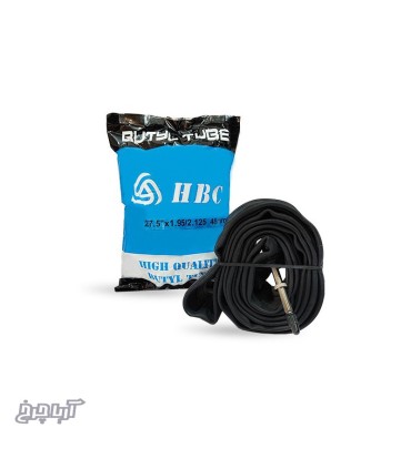 خرید و قیمت تیوپ دوچرخه 27.5 برند اچبیسی مدل HBC 27.5×1.95/2.125 AV 48mm