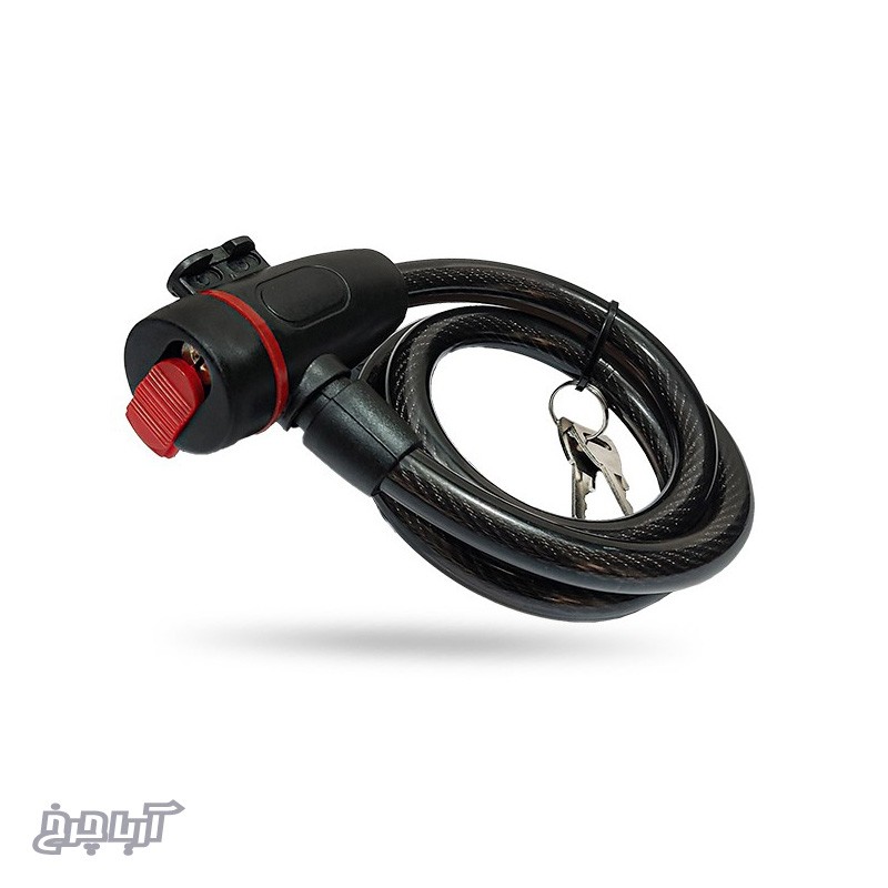 خرید و قیمت قفل کابلی دوچرخه وایب مدل VIBE 1000C11 12×850mm