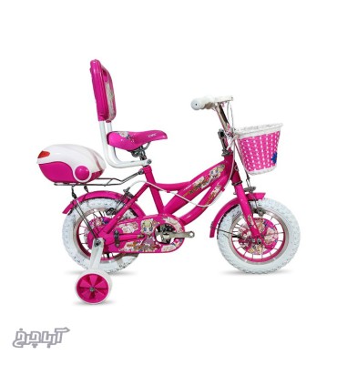 قیمت دوچرخه دخترانه صورتی سایز 12 برند اوکی مدل HR604
