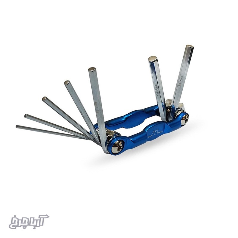 دسته آچار 7 کاره دوچرخه مدل AKT H31701