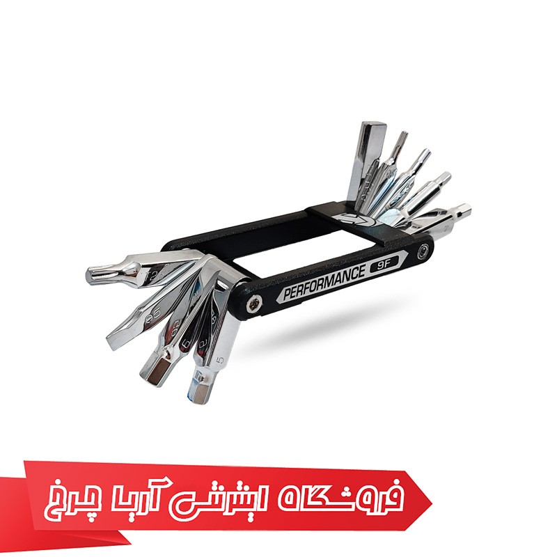 قیمت دسته آچار دوچرخه 9 کاره پرو مدل PRO TOOLPRO 0450